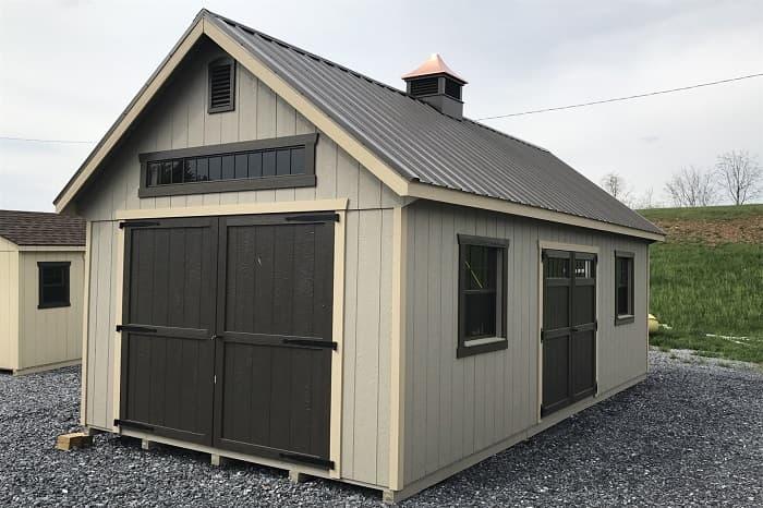 PA New England Style Amish Shed Lehigh Valley, PA 