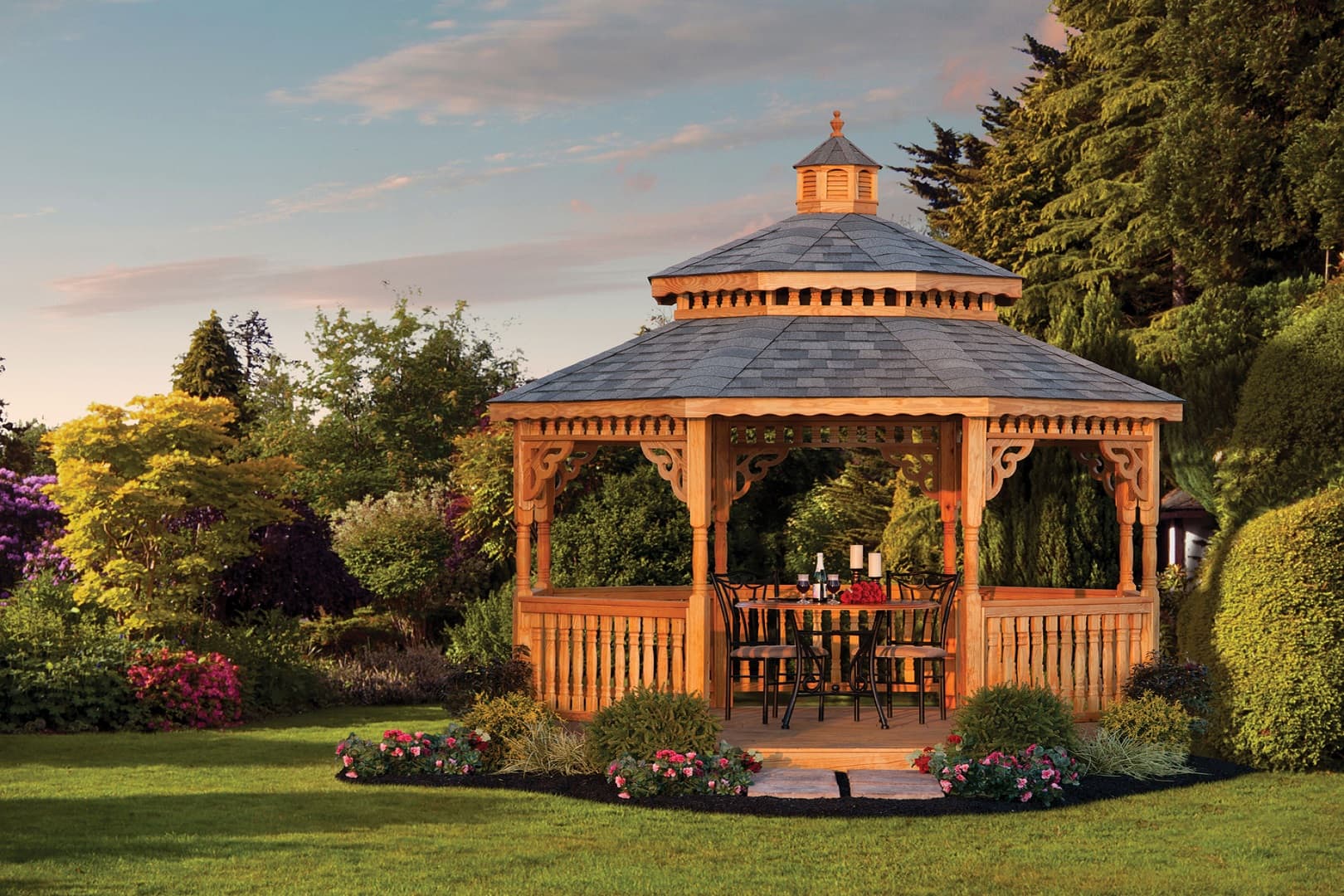 PA Amish Gazebos Custom Backyard Structures in Lehigh ...