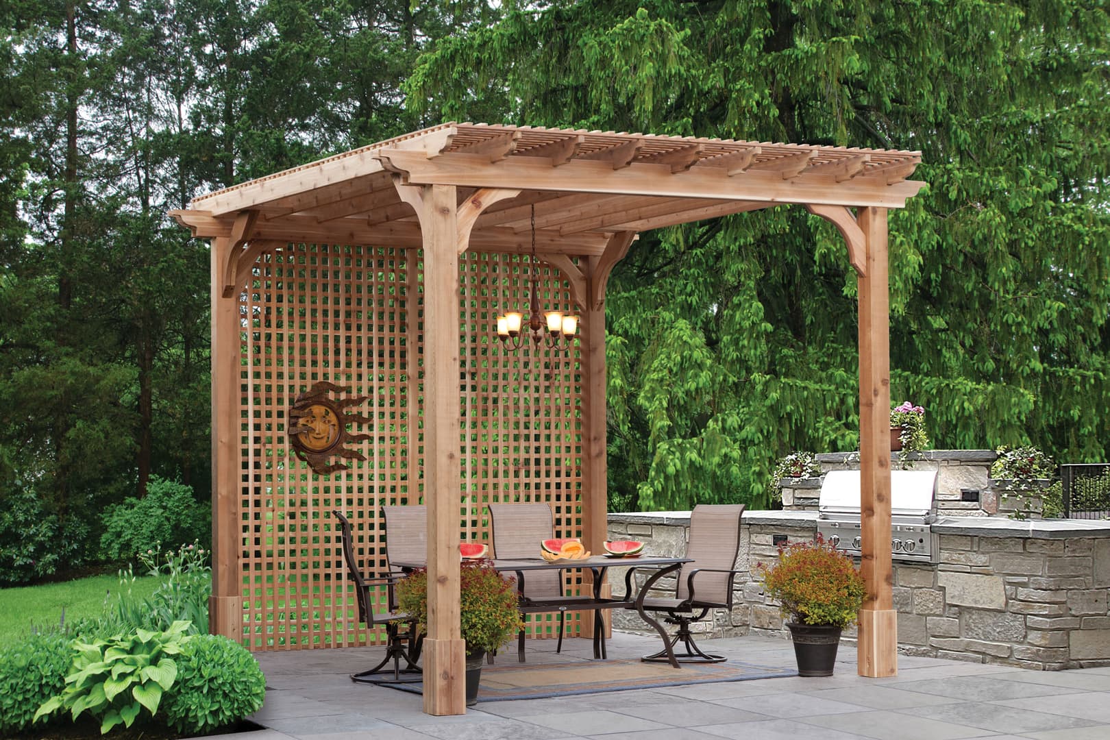 PA Amish Pergola Backyard Structures in Lehigh Valley ...